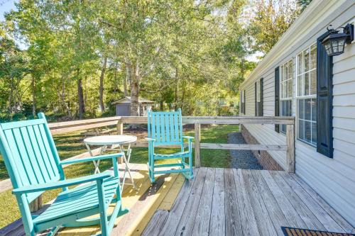 Supply Cottage w/Deck < 2 Mi to the Beach!