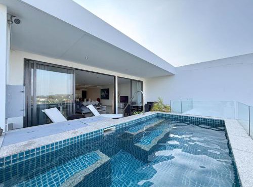 Surin Beach - 3BR Penthouse - Sea View - Cozy Private Pool