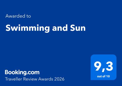 Swimming and Sun