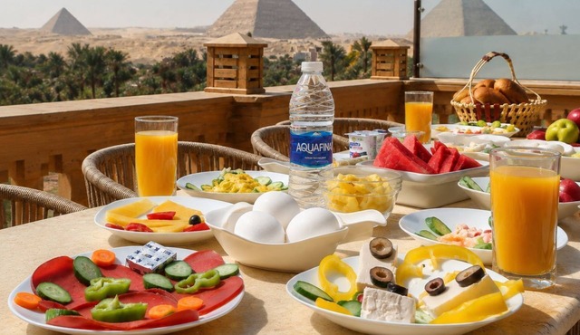 Taj pyramids view inn