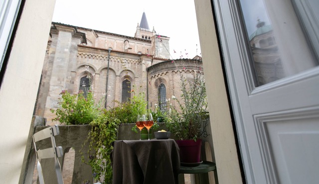 The balcony of the Angiol d'Or