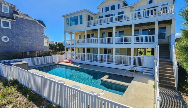 The Duck House - Spectacular Oceanfront home with 5 BR/7BA - Private Pool