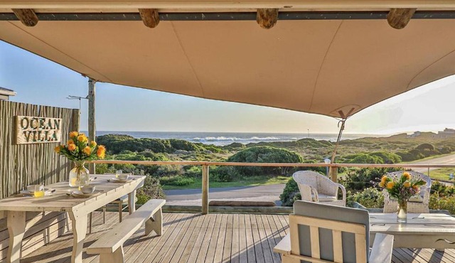The Ocean Villa Mediterranean-Style Beachfront Escape Pool Spectacular Sea Views