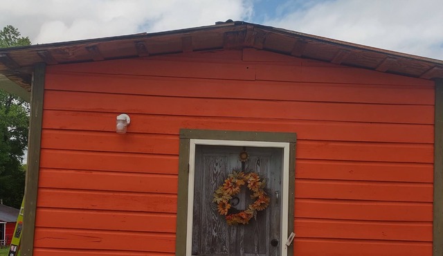 The Orange Popsicle Cabin by Redawning
