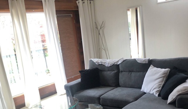 This suite is located in private house close to the ocean and forest.