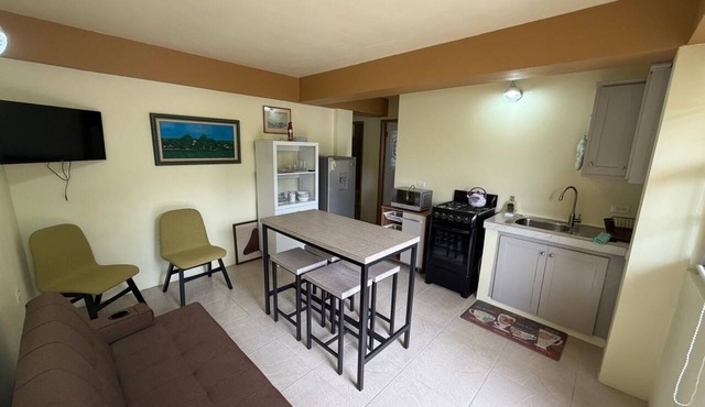 Topriver View 2-bd Apt - 5 min walk to beach in beautiful Charlotteville with AC