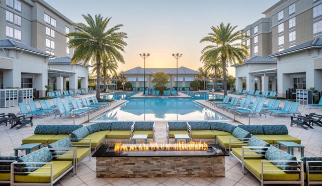 TownePlace Suites Orlando at FLAMINGO CROSSINGS Town Center, Western Entrance