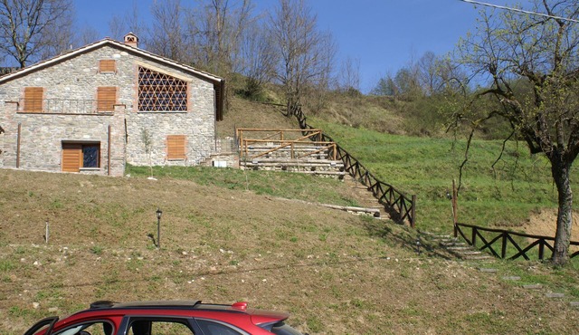 Tramonto Casa Contadina Toscana Ristrutturata nel 2021