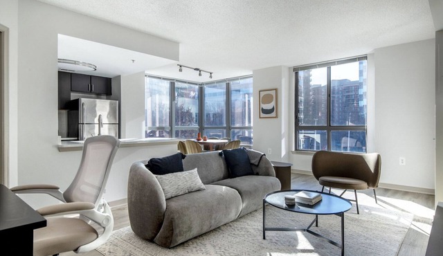 Trendy Bethesda 2BR w/Doorman & Pool, nr Metro & Dining, by Blueground