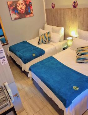 Turquoise Blue Family Room