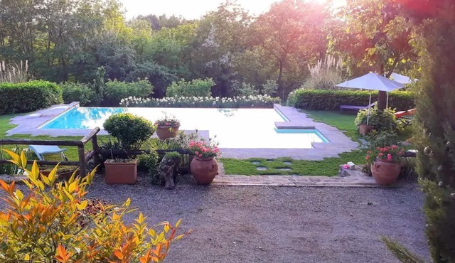 Tuscan farm Villa with Spectacular Views