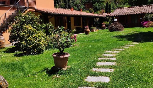Tuscan-style apartment nestled in the countryside. Pets allowed