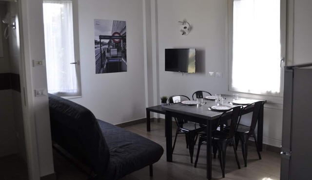 Underground apartment with private parking