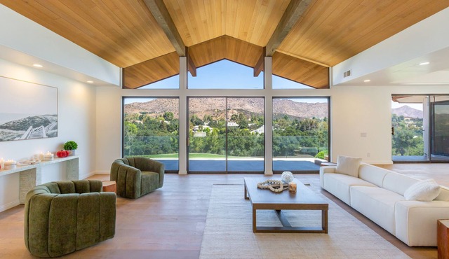 Unobstructed 270 degree golf course views, a completely remodeled home