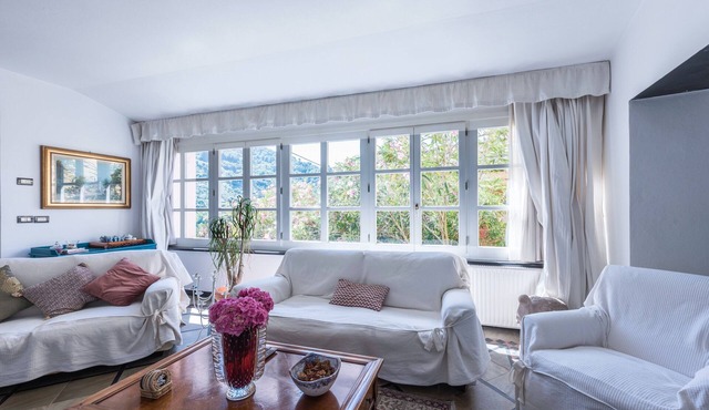 Villa Ca Dei Gruppi near Portofino: nature, private garden & terraces, min. 3 flexible nights