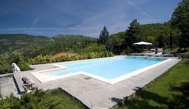 Villa Fonte with pool and magnificent view