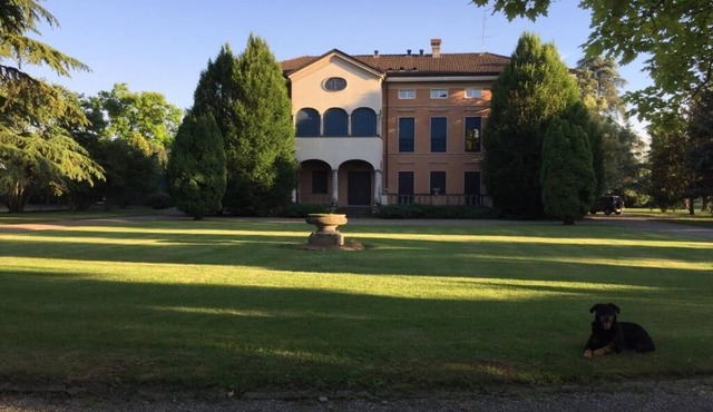 Villa Madonnina is a charming villa with tennis court, soccer field and bocce court.