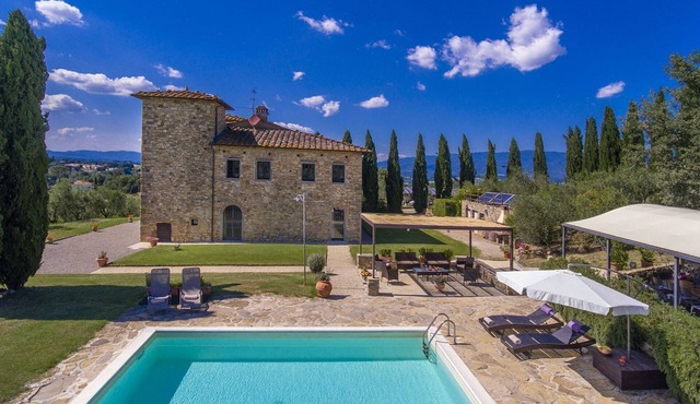 Villa Petrea, Bucine, Arezzo and Cortona