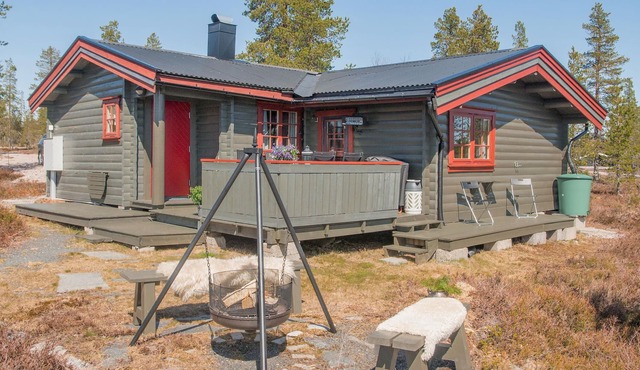 Wonderful cottage with its own fireplace on the property.