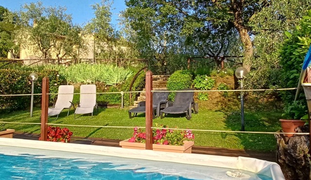 Wonderful private villa for 6 guests with private pool, WIFI, TV and panoramic view
