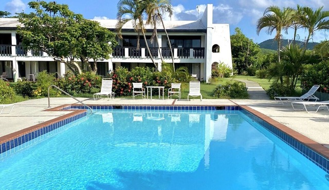 Your Island Getaway with poolside patio!