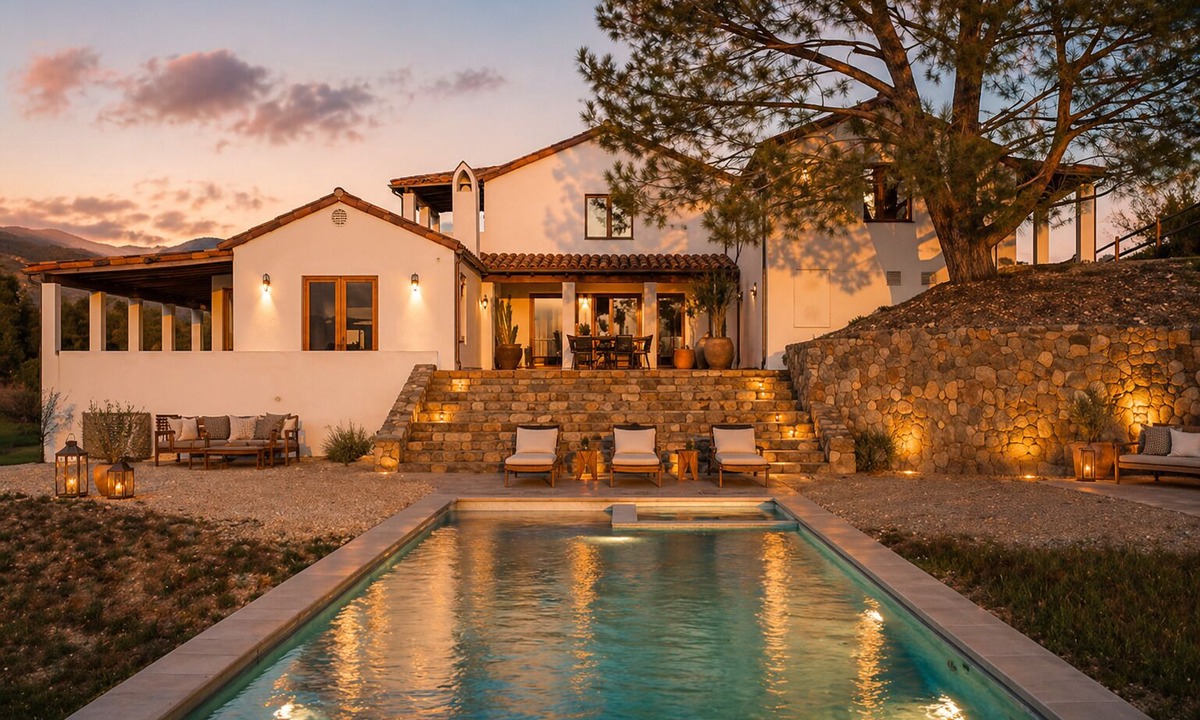 Ventura County House | Modern Ojai Estate with 360 view & Infinity Pool 6 miles to Ojai