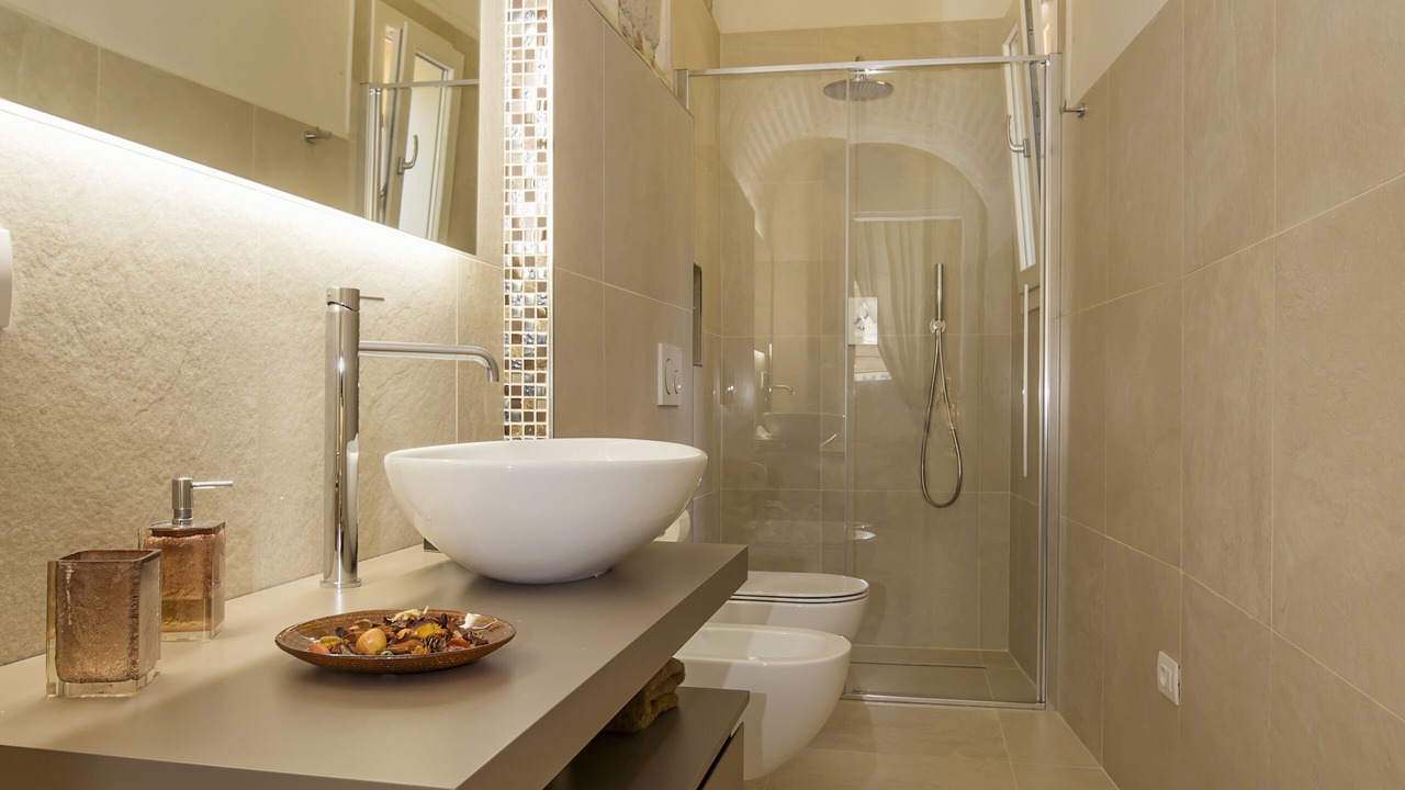 Photo of Bathroom in Siena Historical Center