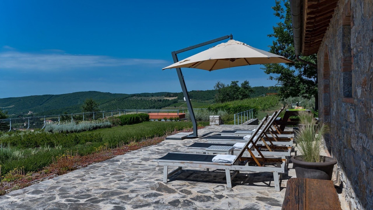 Photo of Patio Balcony in Gaiole in Chianti