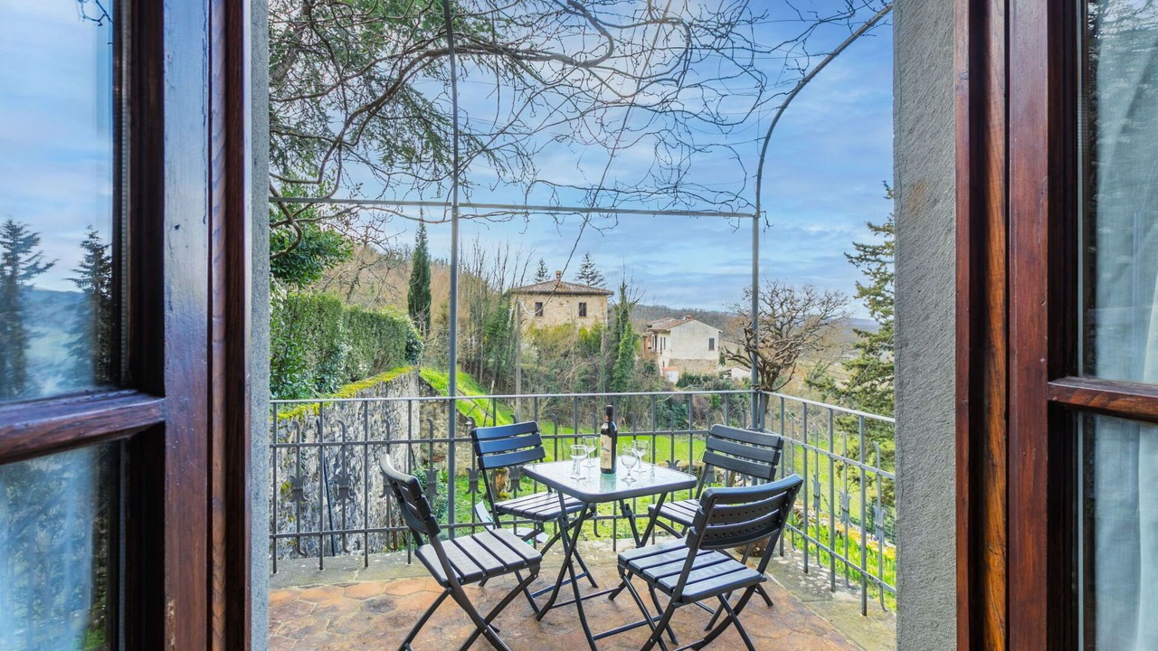 Photo of Patio Balcony in Radda in Chianti