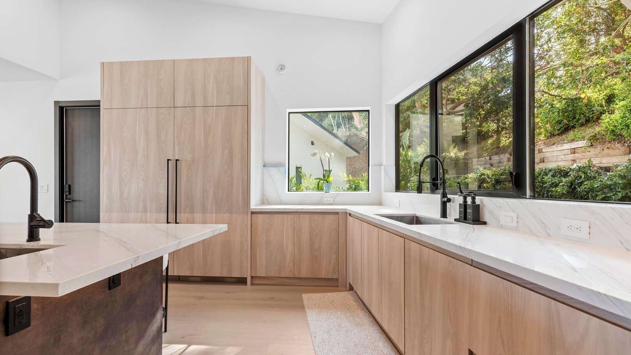 Photo of Kitchen in Central Malibu