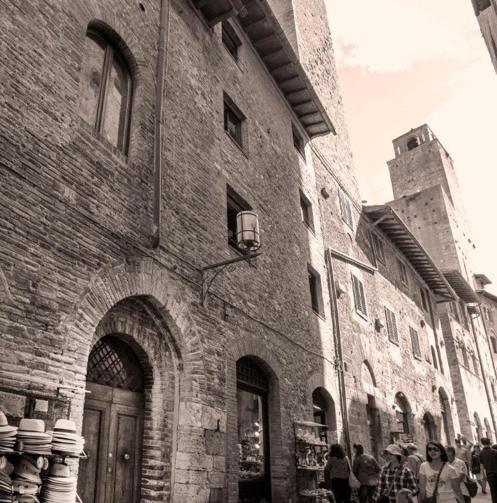 Photo of Buildings in San Gimignano City Centre