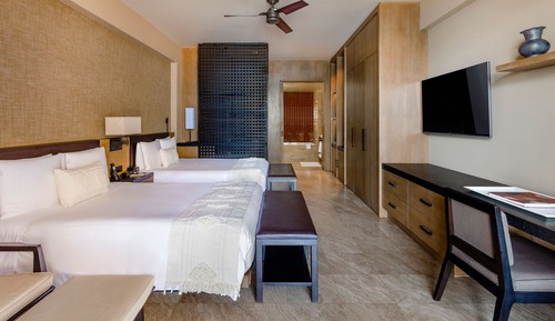 Deluxe Room, 2 Double Beds, Ocean View