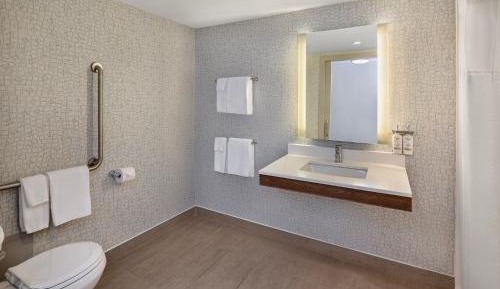 Standard King Room with Roll-In Shower - Communications Access