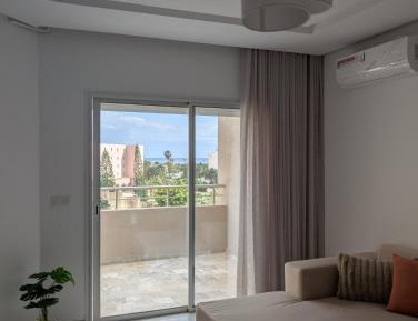 One-Bedroom Apartment with Sea View