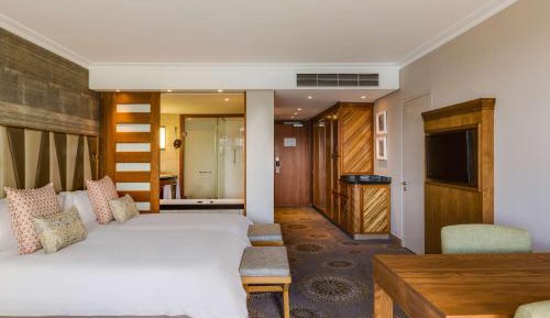 Premium Deluxe Twin Room with Lagoon View