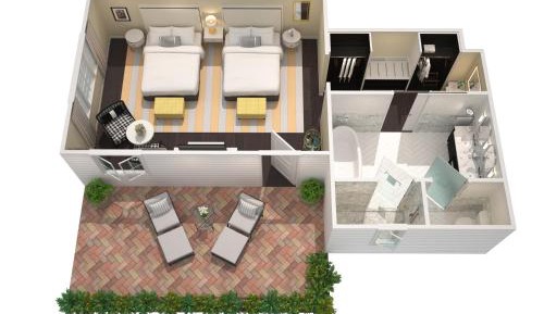 Montecito Bungalow Queen