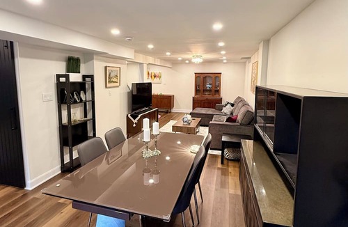 Aurora House | Bright Walk-Out Suite with Private Entrance, Parking & Backyard …