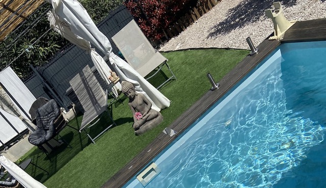 villa petite piscine proximité st paul de vence