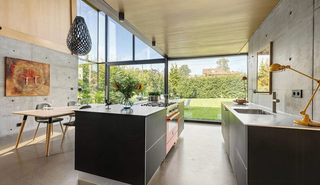 Modern industrial dream with sunny rooftop